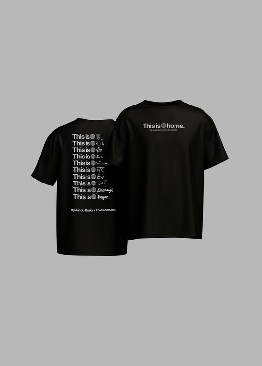 “This Is Home” T-Shirt (Social Outfit x Jacob Banks with American Apparel®)